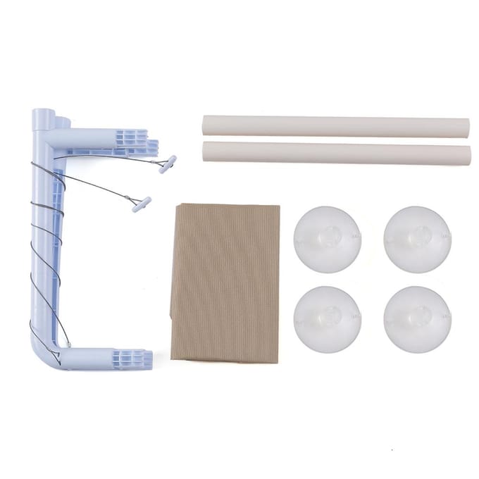 Kattenraam Hangmat Op het raam gemonteerd Kattenbed Koeling Ademend canvas kaki