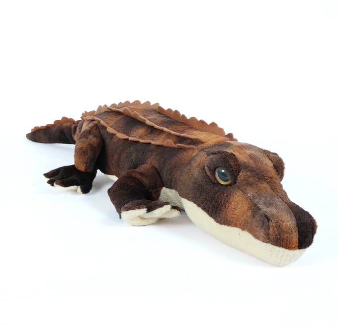 PIA Soft Toys - Krokodil - bruin - 70 cm