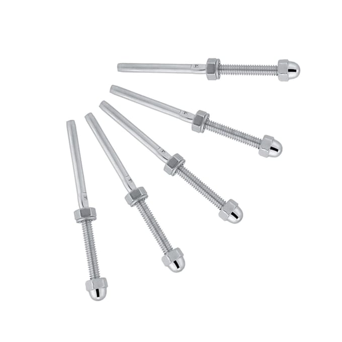 10 stuks RVS Draadspanner Studeinden voor 1/8  Kabelleuningsysteem