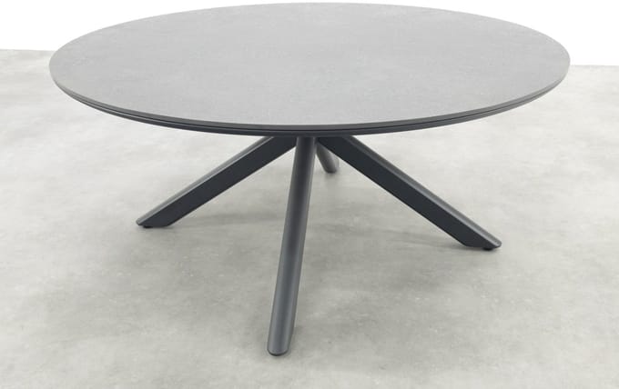 Marena ronde tuintafel Ø158 cm. - Licht grijs