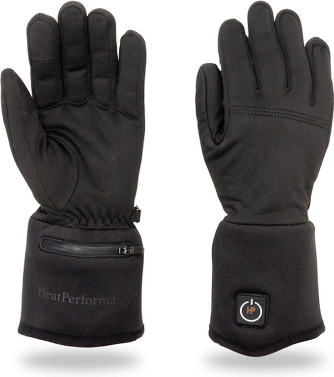 HeatPerformance® THIN | Verwarmde onderhandschoenen - dunne handschoenen - touchscreen - oplaadbare accu - maat S