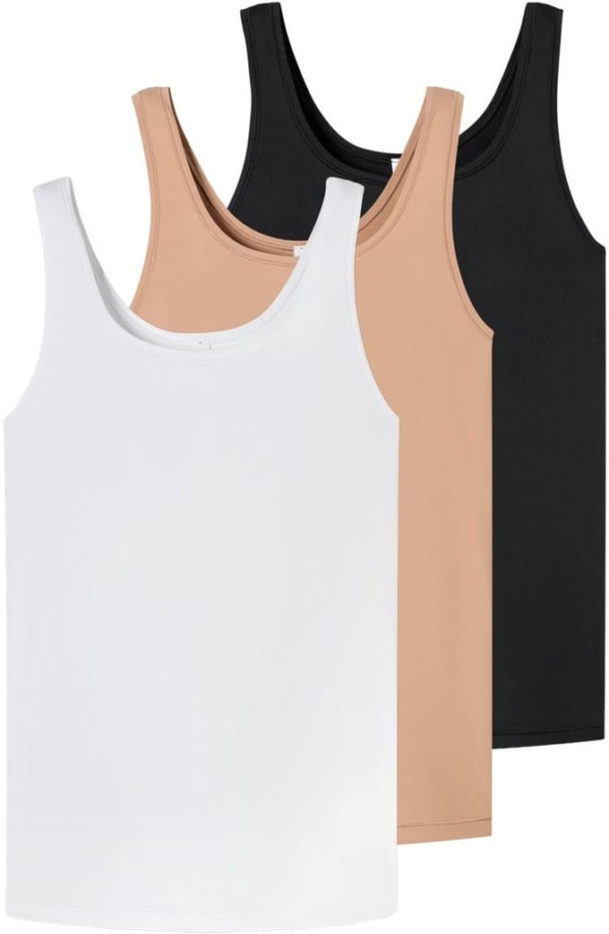 Schiesser Dames onderhemd 3 pack Unique Mirco