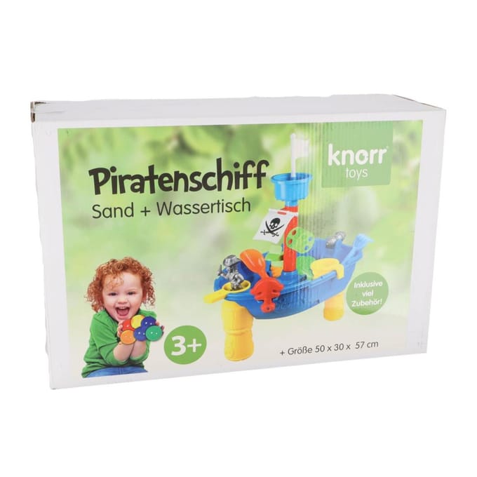 KnorrToys Zand- en Watertafel Piratenschip