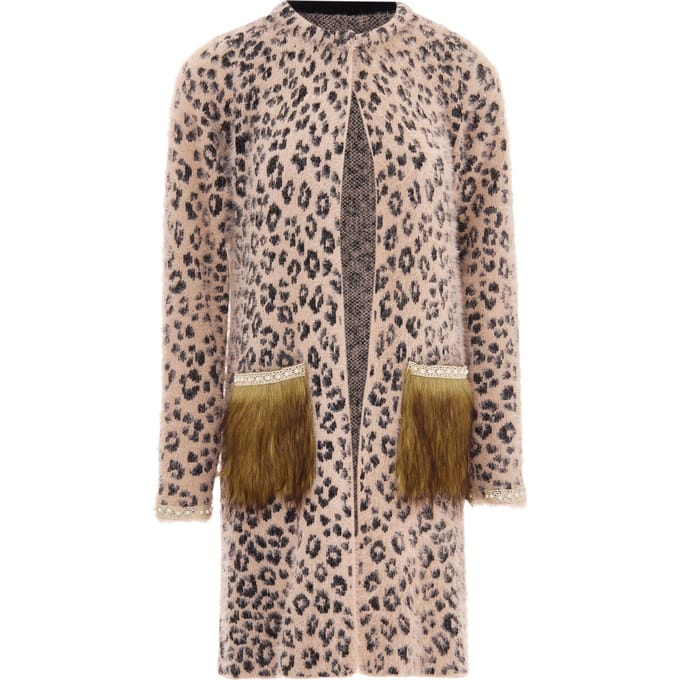 Faina Vest Dames roze zwart