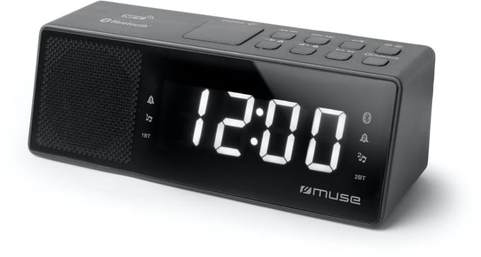 Muse M-172BT - Digitale wekkerradio met bluetooth en USB