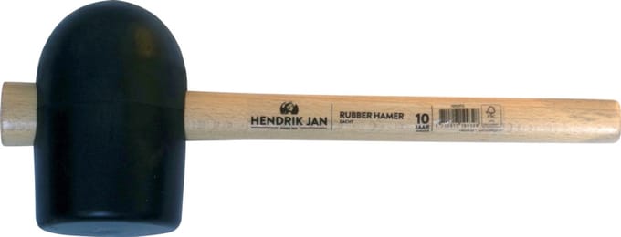 Hendrik Jan - Rubberhamer - Zacht - 845 gr