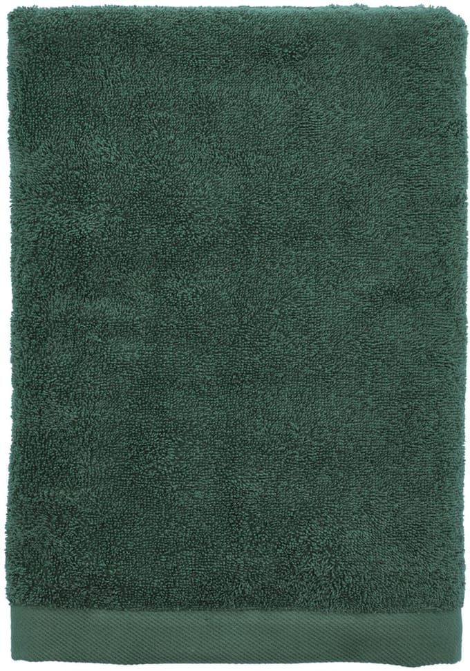 Södahl organic Comfort Handdoek 70 x 140 cm Forest green