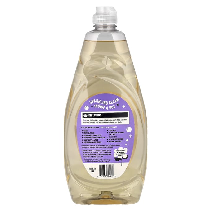 Molly's Suds, Savon à vaisselle, Lavande, 24 fl oz beige