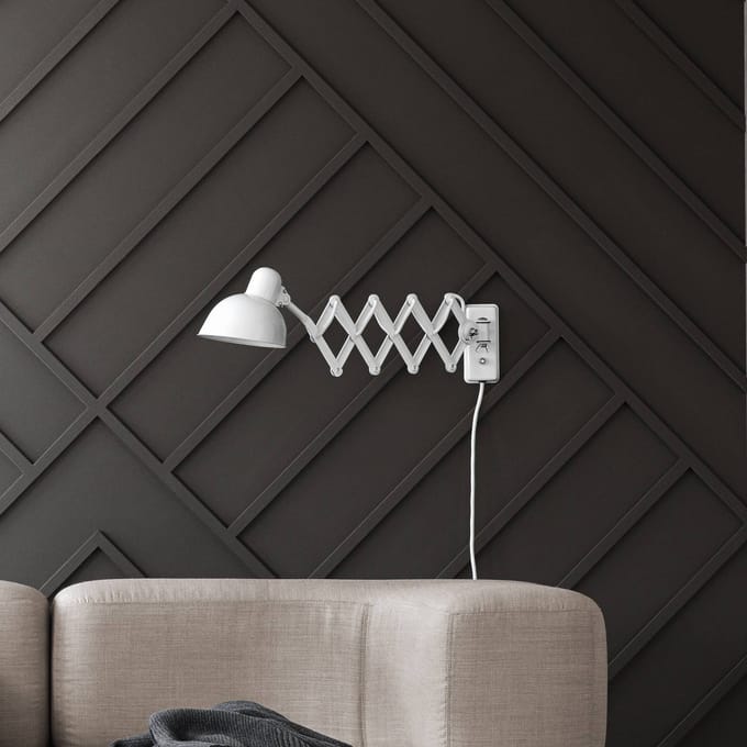 Fritz Hansen Kaiser Idell 6718 Wandlamp Wit