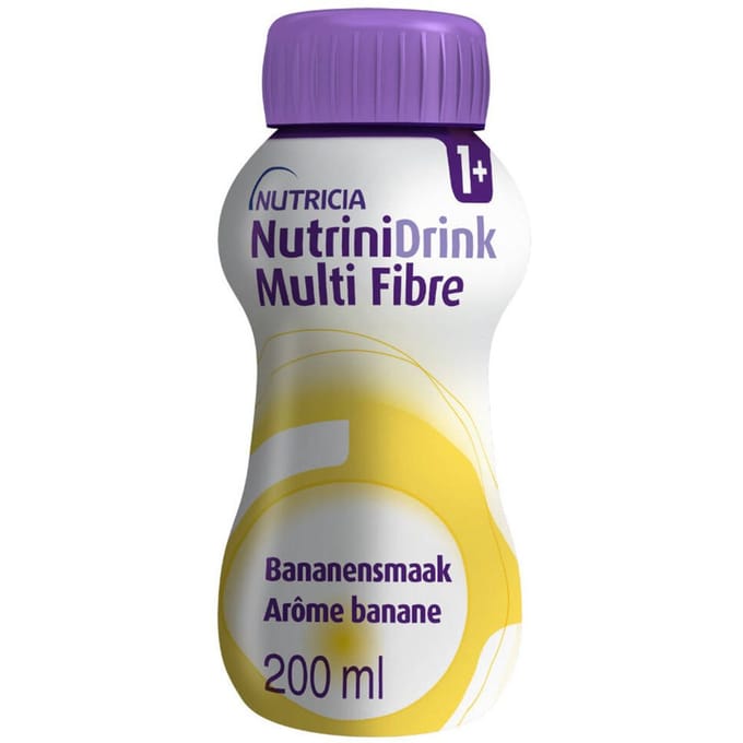 Nutrinidrink Multi Fibre Banaan +12 Maanden 200 Drinkbare oplossing
