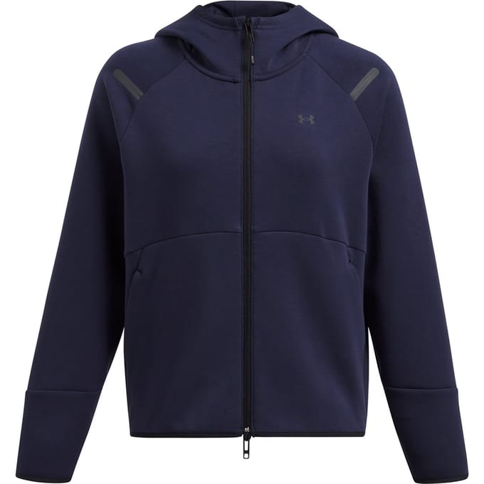 Under Armour Dames-sweatjack ‘Unstoppable’ in twee kleuren (Blauw)