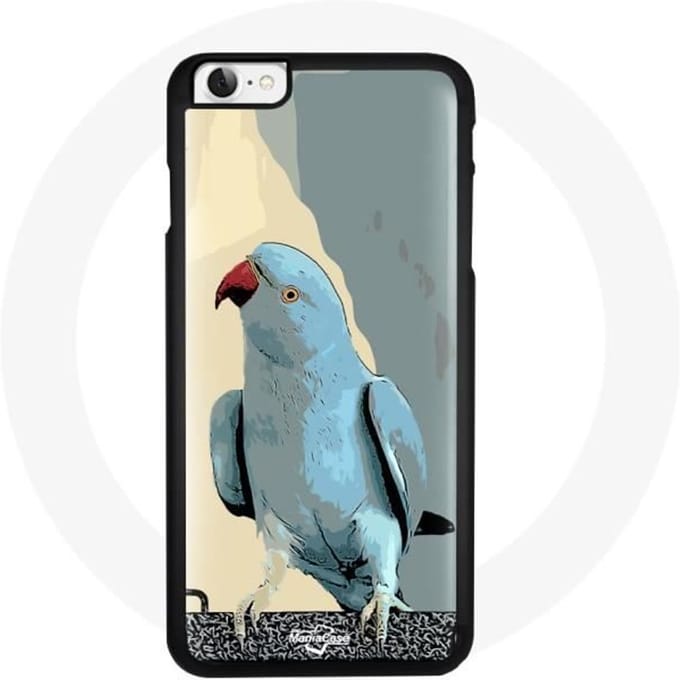 Coque Iphone 8 Perruche Bleu