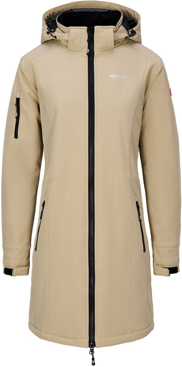 Nord Berg Padded Softshell Gitte Dames - Jas - Ecru Xxl