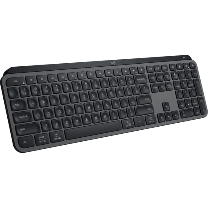 Logitech MX Keys S Graphite - International English - Toetsenbord - Engels (US international) - Grijs