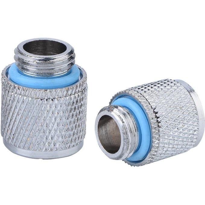 2 STUKS G14 2 Punten Zachte Buis Compressie Fitting Waterkoeling voor Computer Waterkoelingssysteem white