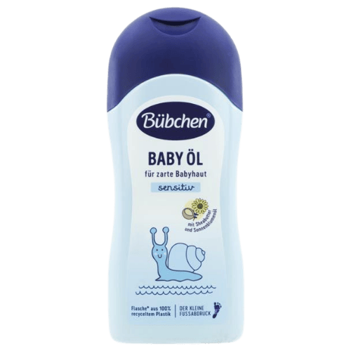 BÃ¼bchen Sensitive Babyolie Met Sheaboter & Zonnebloemolie - 200 ml