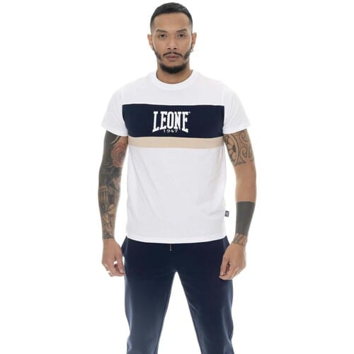 T-shirt Korte Mouw Leone 1947 Man Short Sleeves Easy