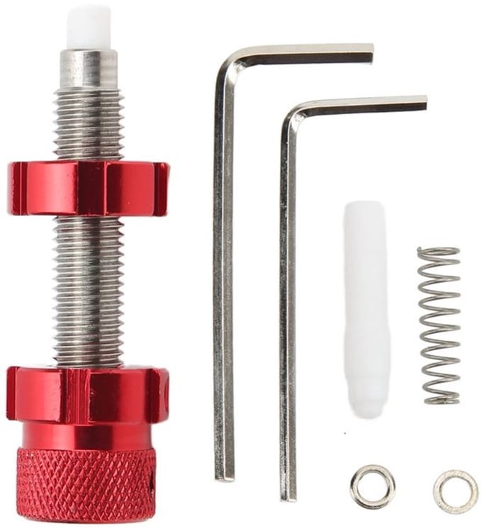Allecto - Drukknop boogschieten - Compact draagbaar kussen - Rood