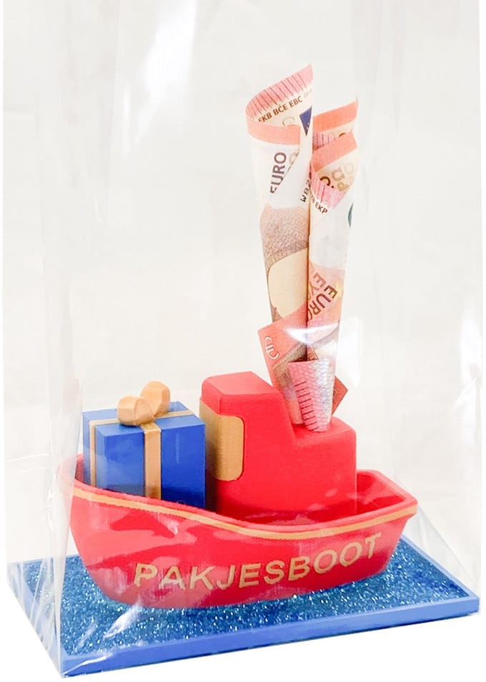 Kadogeld.nl - Groot - Sinterklaas - Pakjesboot - Orgineel - Grappig - Geld - Cadeau - Geven