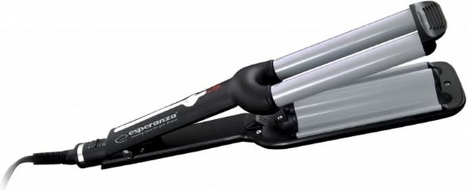 Esperanza EBL013 haarstyler Krultang Zwart, Zilver 1,8 m 55 W