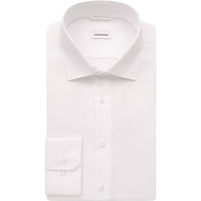 Seidensticker New Kent Business Shirt Slim Fit - Maat 38 - Wit
