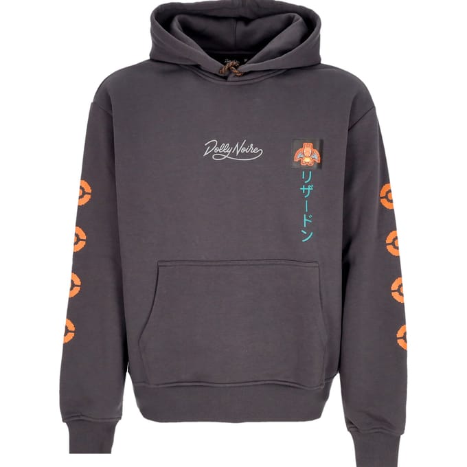 Mannen hoodie Charizard Evolution Hoodie Antraciet