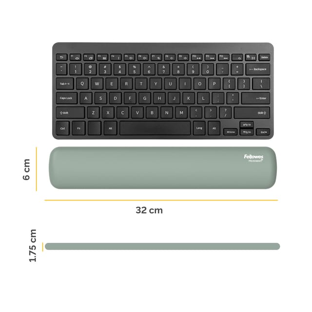 Polssteun Fellowes Breyta compact saliegroen