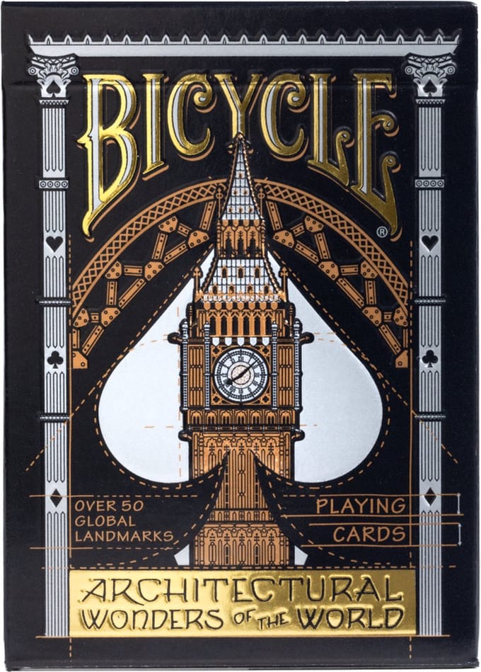 Bicycle Architectural Wonders Speelkaarten - Unieke Ontwerpen