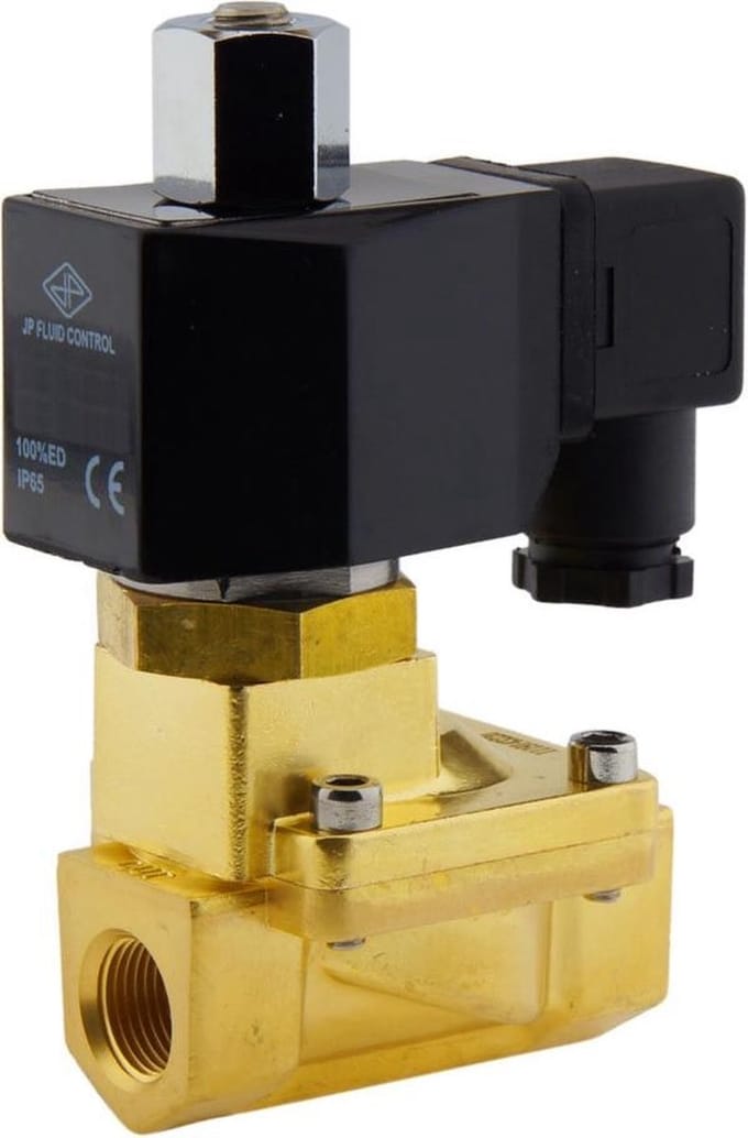 Magneetventiel ST-IB 3/8'' NO messing EPDM 0.5-13bar 24V DC - ST-IB038B130E-024DC