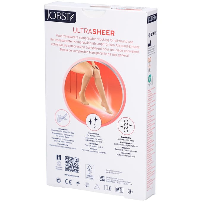 JOBST UltraSheer Kompressions-Kniestrümpfe 1