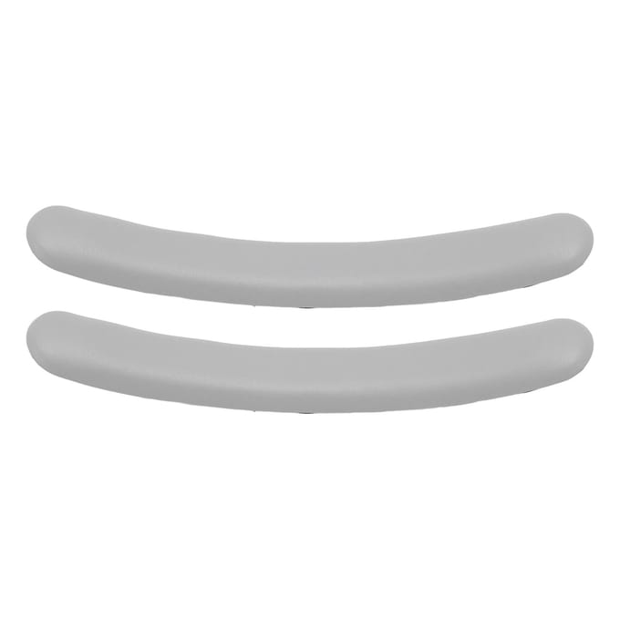 2 stuks Vervangende Hoofdbandkussen voor Koptelefoon Eiwitleer Memory Foam Hoofdbandkussen voor Barracuda grijze kleur