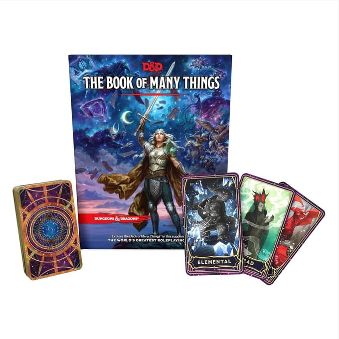 Dungeons & Dragons RPG The Deck of Many Things Standard Edition