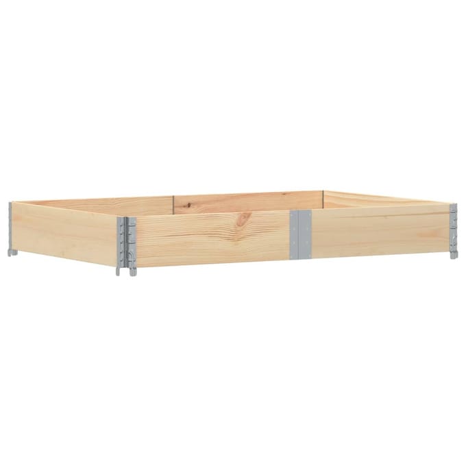 Vidaxl Palletverhoger, 150X100 Cm, Massief Grenenhout