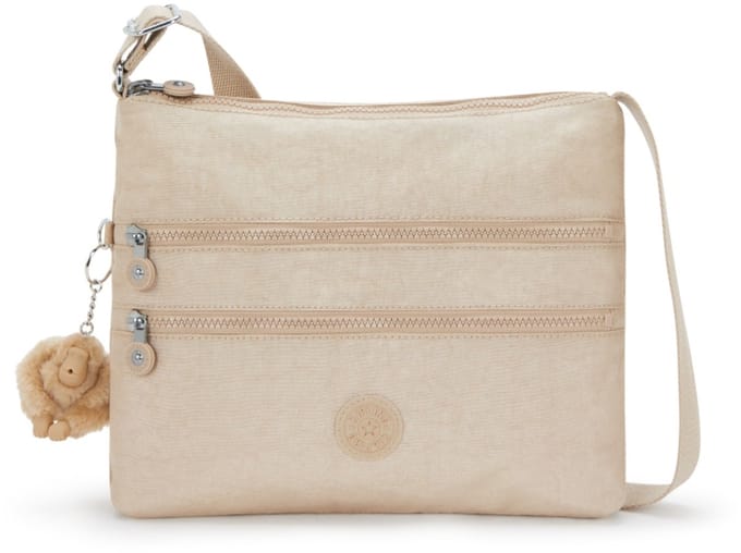Kipling Alvar Dames Tas - Sparkled Beige