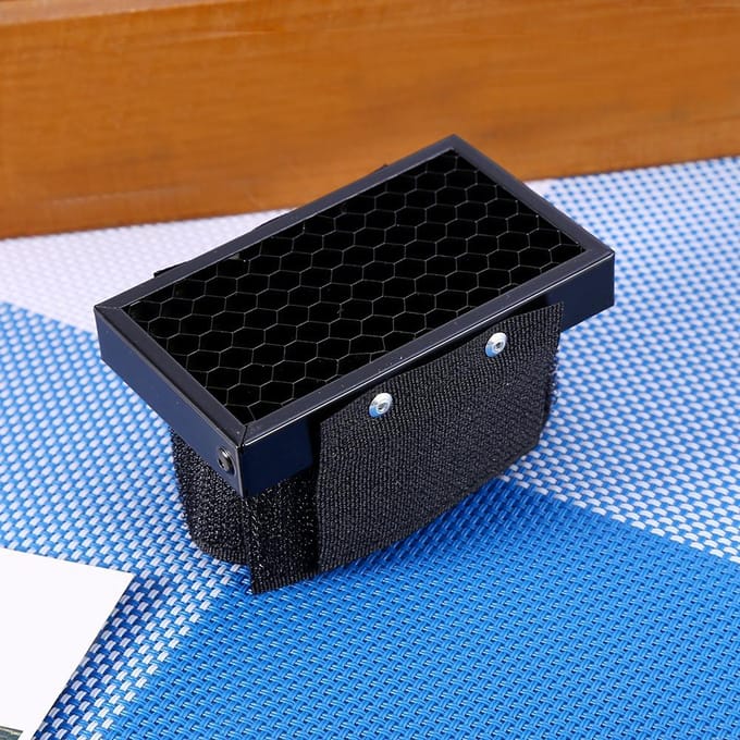 Grid Softbox Spot Flitsverlichting Speedlight Voor Canon Nikon black