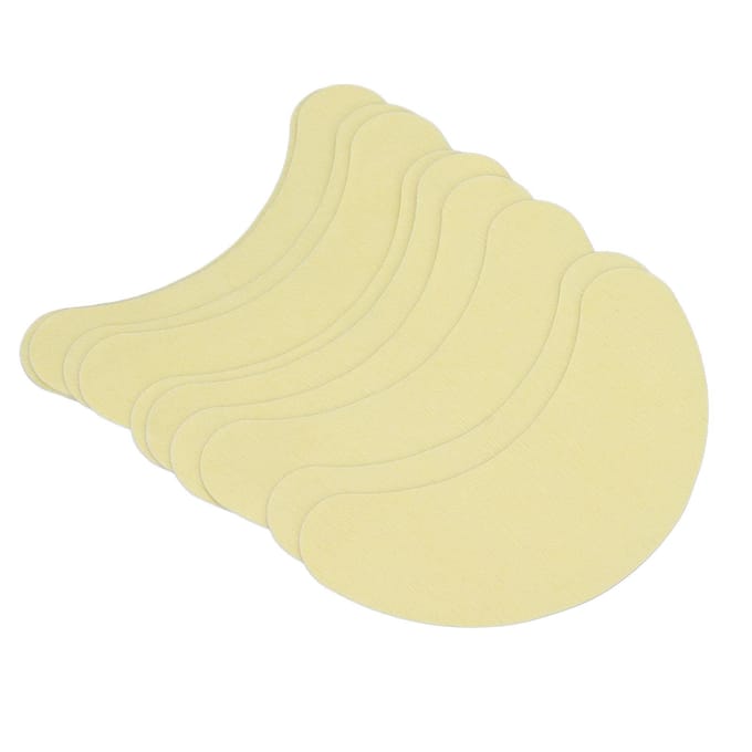 10 stuks Schoendeodorant Sticker Frisse Geur Geurverwijdering Binnenzool Deodorant Sticker voor Schoenen beige