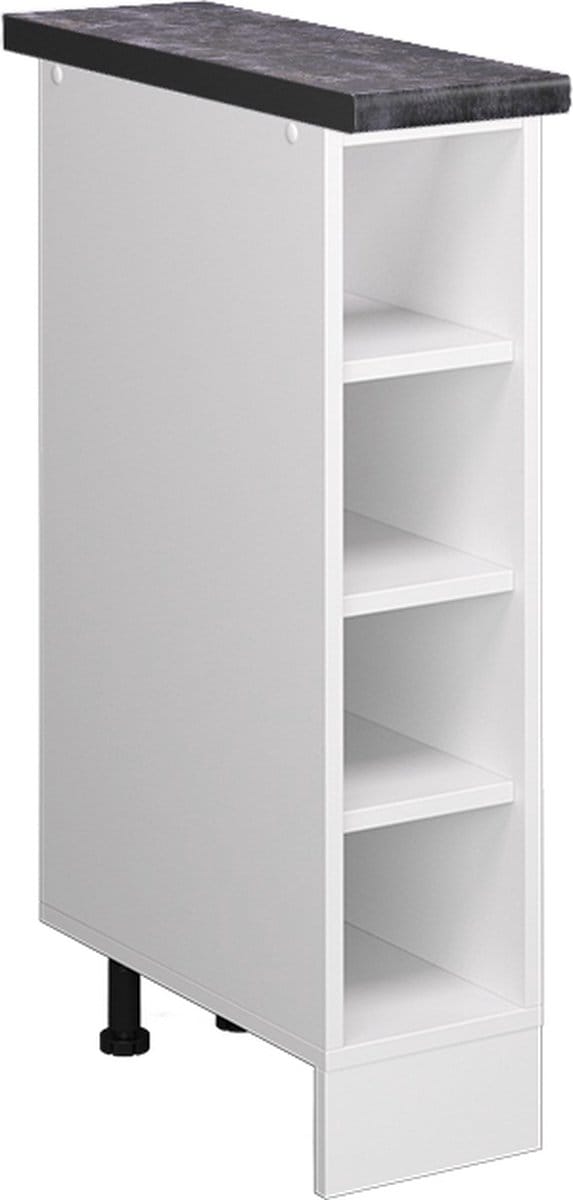 Vicco R-Line Keukenrek – 20 cm, WB Antraciet Wit