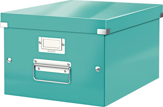 Opbergbox leitz wow click store 281x200x370 ijsbl | 6 stuks