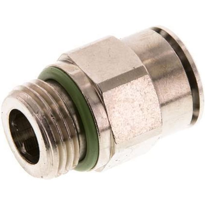 16mm x G1/2'' Messing Insteekfitting Buitendraad FKM