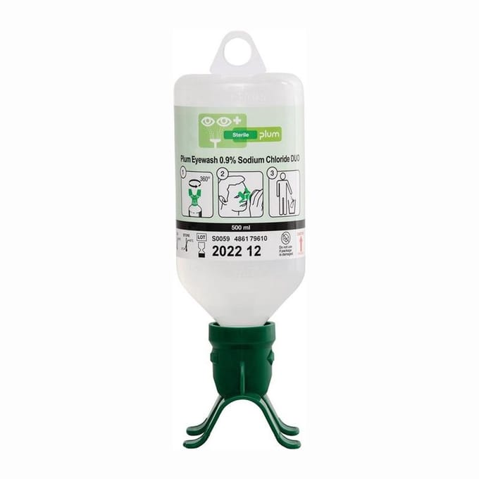 Plum DUO oogspoelfles 500 ml