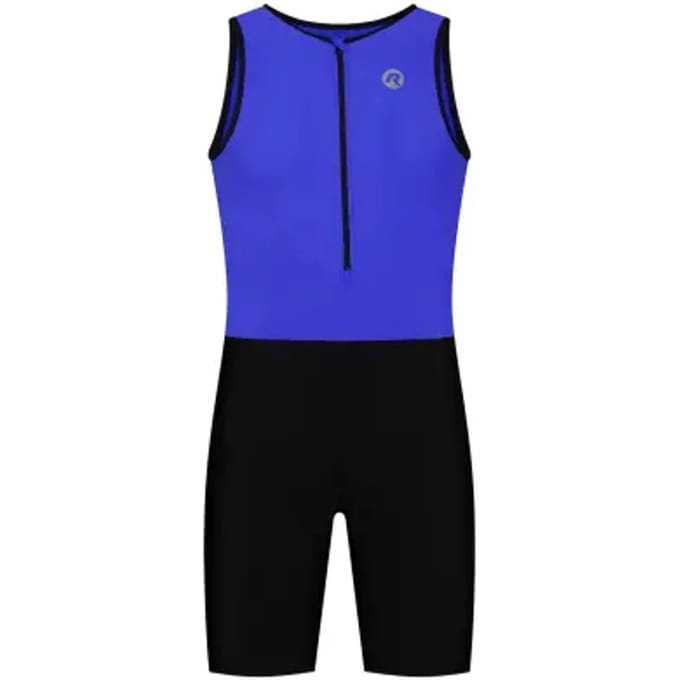 Rogelli Florida Dames en Heren Trisuit - Mouwloos - Zwart/Blauw