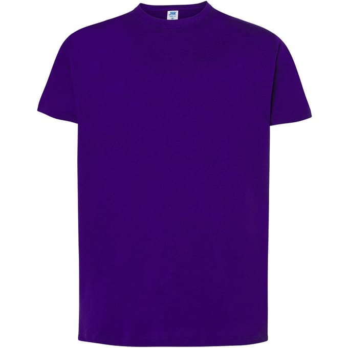 JHK Heren Normaal T-Shirt (Paars)