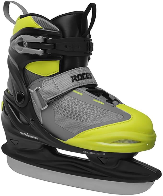 Roces - Moody Ice X Boy Verstelbare IJsschaatsen - Kinderen - Zwart/groen - 36-40