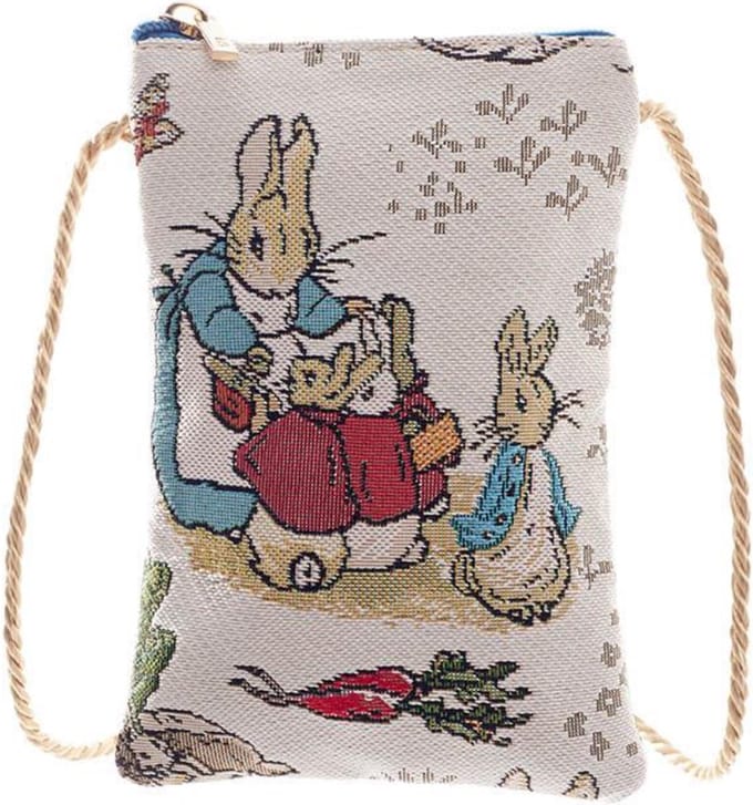 Smartphone Tasje - Telefoon - Gobelinstof - Peter Rabbit - Benjamin