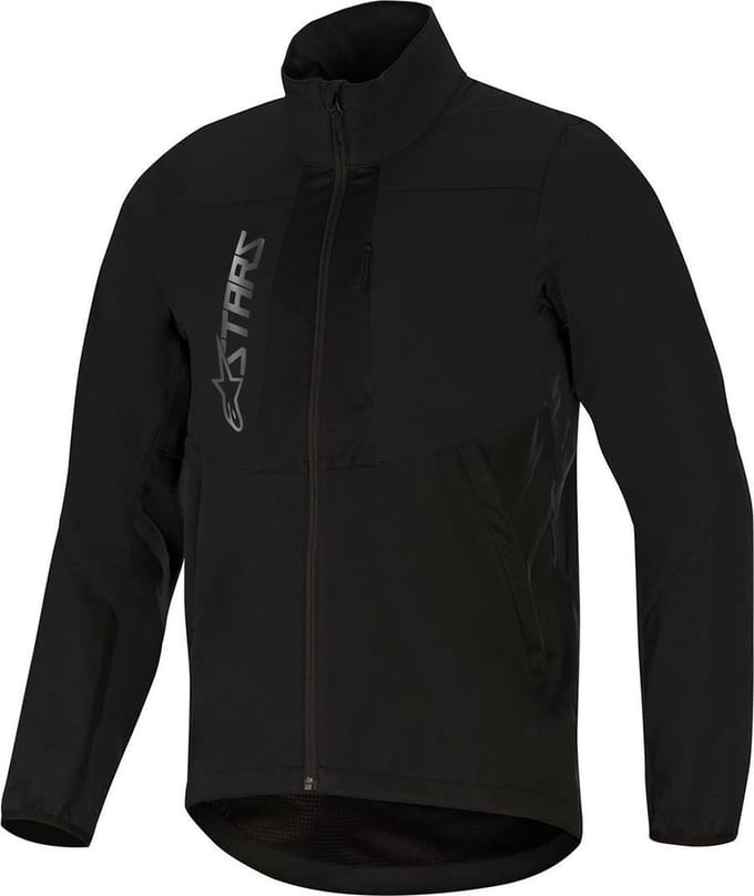 Alpinestars Nevada Wind Jacket Fietsjack - Heren - Maat M -Black Red/ Zwart Rood