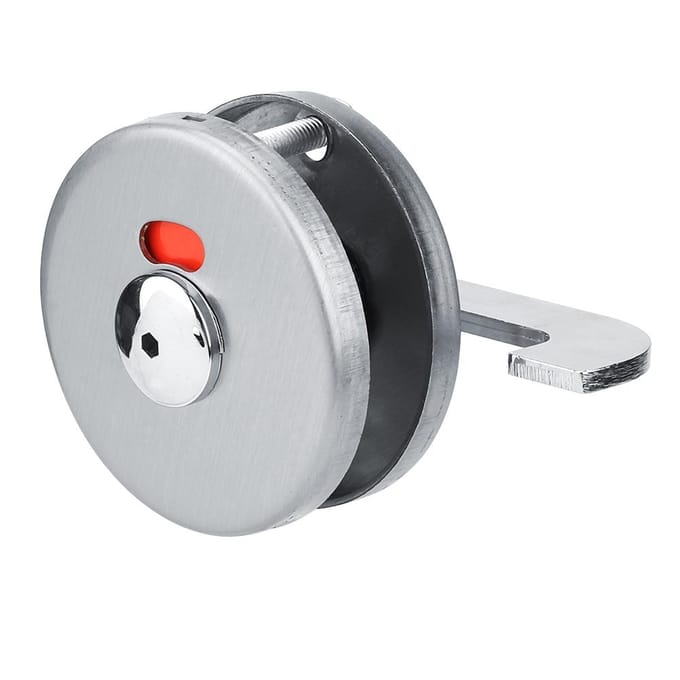 1 Set Privacy Deadbolt Grendel Indicerende Deurslot voor Badkamer WC Openbaar Toilet
