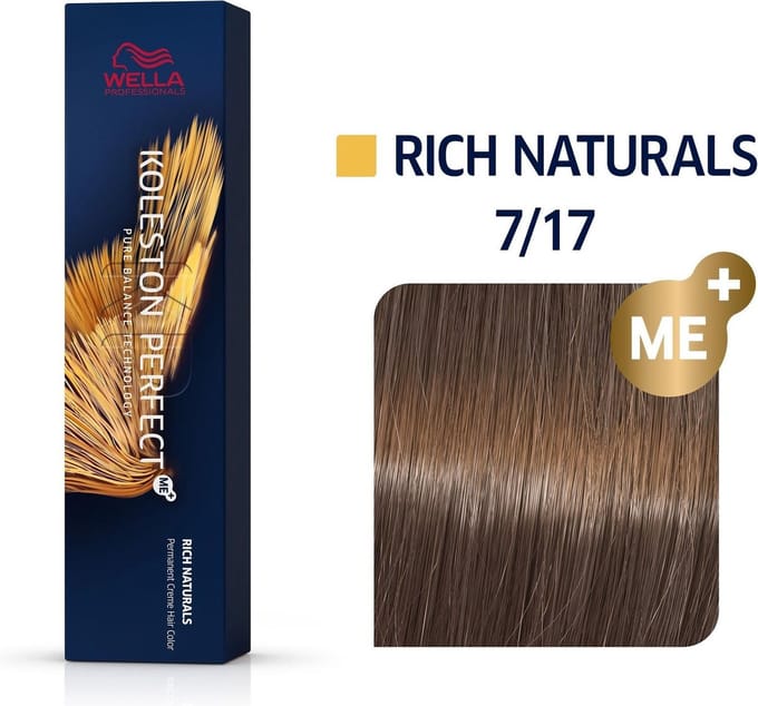 Wella Professionals Koleston Perfect Me+ - Haarverf - 7/17 Rich Naturals - 60ml