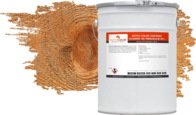 DCC Vlonder en Terrasolie UV+ - 5L - Bankirai