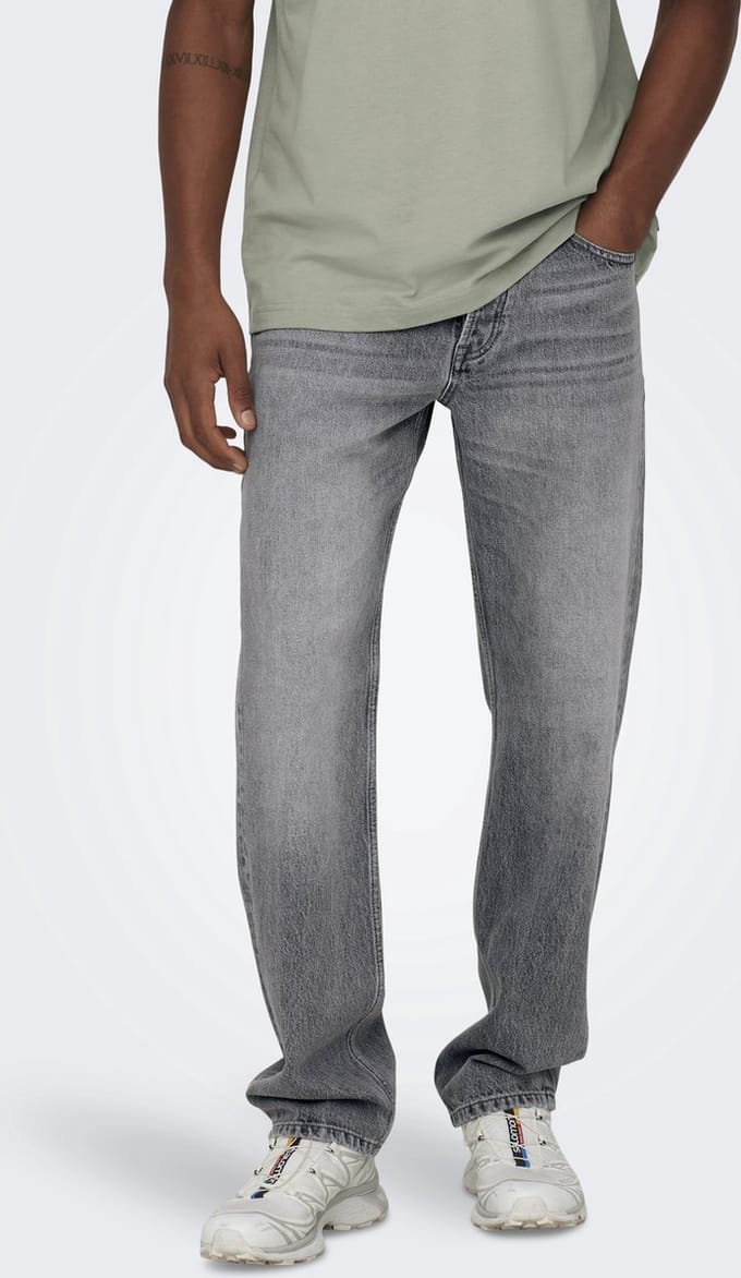 ONLY & SONS Regular fit ONSEDGE Mid rise Straight fit Jeans
