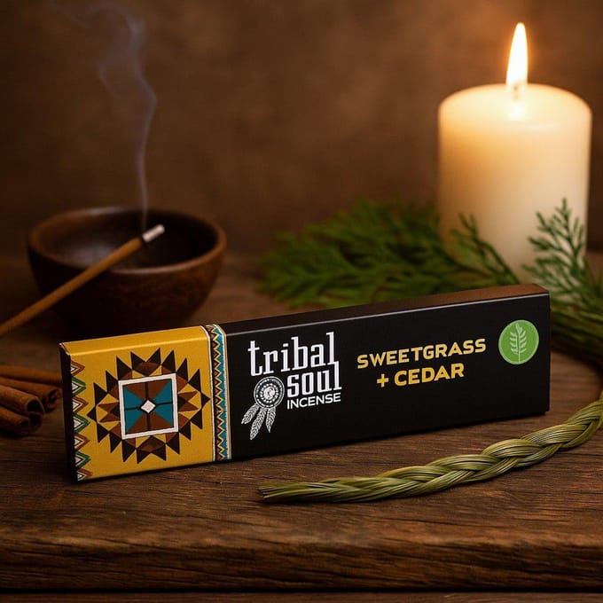 Tribal Soul - Sweet Grass + Cedar - los pakje - 15gram